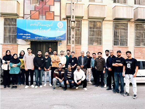 بازدید علمی از مرکز مراقبت و نگهداری سالمندان مهرورزان کرمانشاه