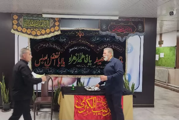 برپایی ایستگاه صلواتی