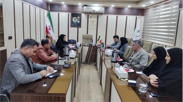 رگزاری جلسه با مدیر امور بین‌الملل دانشگاه علوم پزشکی کرمانشاه