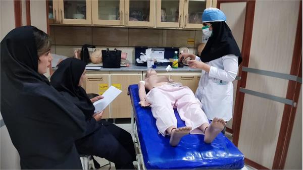 برگزاری  آزمون OSCE در دانشکده پیراپزشکی