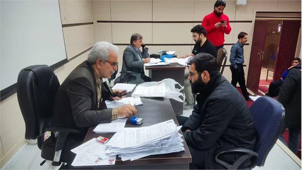 بازدید رئیس و معاون آموزشی دانشکده از فرآیند مصاحبه فوریت‌های پزشکی