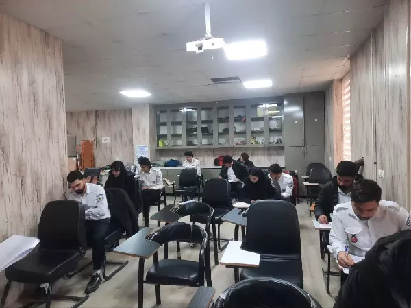 برگزاری آزمون فاینال دانشجویان فوریت‌های پزشکی ورودی ۱۴۰۰