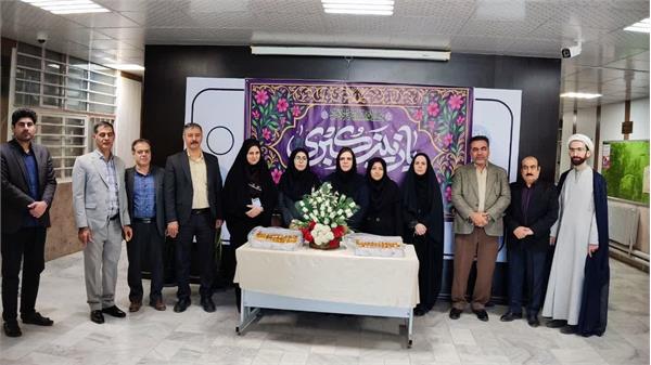 برپایی ایستگاه صلواتی به مناسبت میلاد حضرت زینب (س)