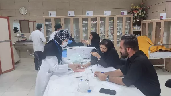 برگزاری  آزمون OSCE در دانشکده پیراپزشکی