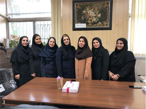 تجلیل از استاد بازنشسته سرکار خانم جلالوندی