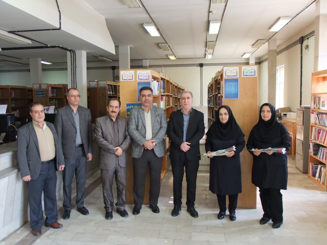 تقدیر از پرسنل کتابخانه دانشکده پیراپزشکی6