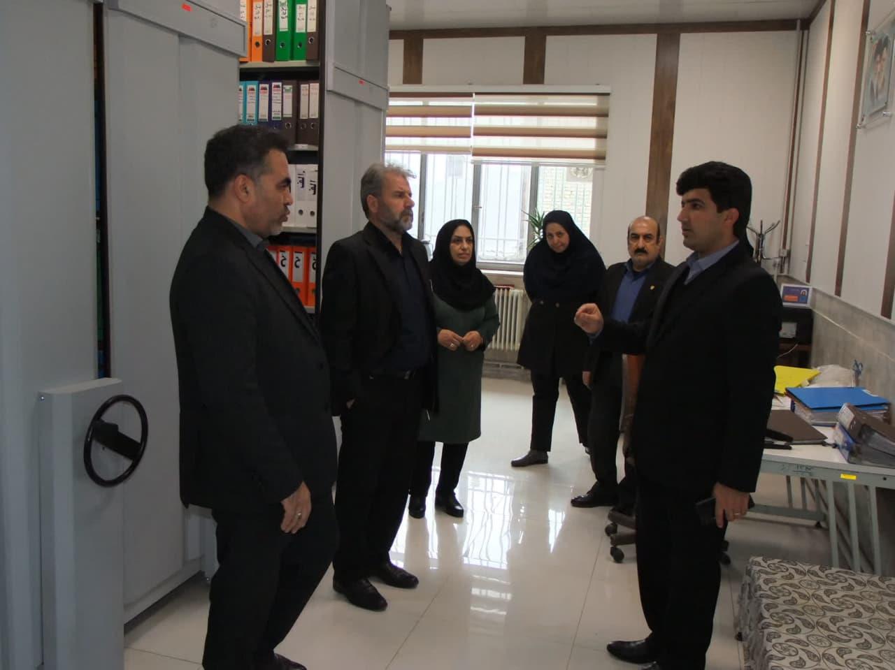 بازدید از واحد بایگانی6