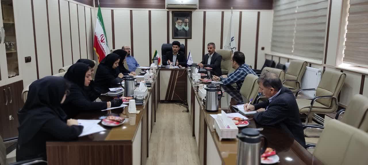 جلسه توجیهی کارشناس های گروه6