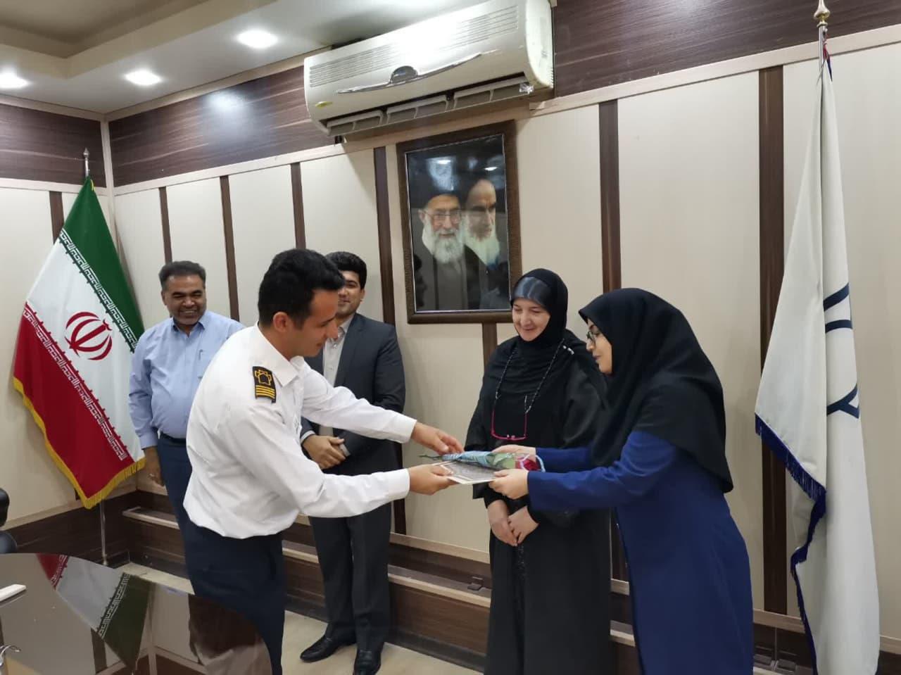 تقدیر از پرسنل حراست3