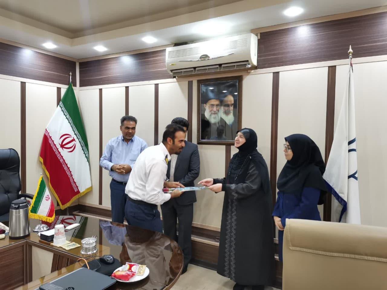 تقدیر از پرسنل حراست4