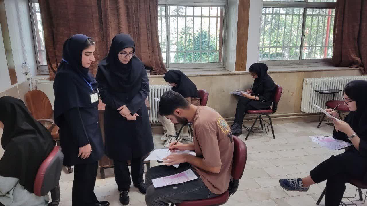 برگزاری منظم امتحانات3