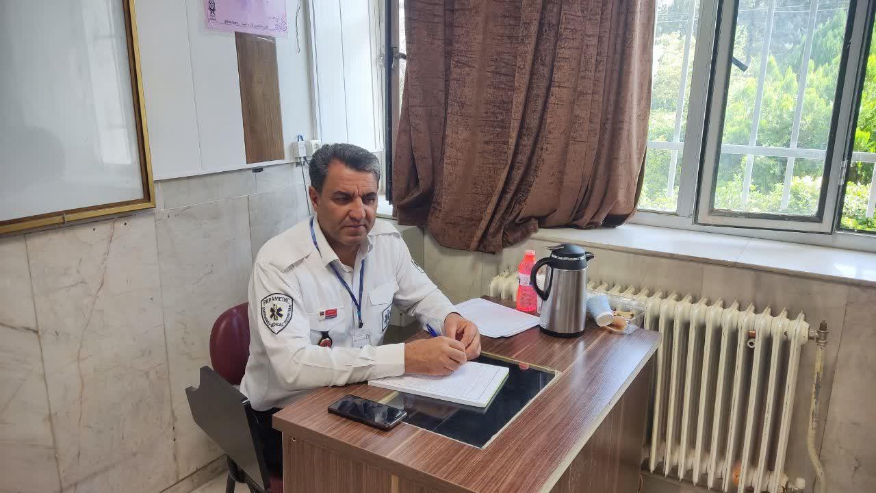 بازدید رئیس دانشکده پیراپزشکی از روند برگزاری آزمون علمی و عملی داوطلبان تکمیل ظرفیت رشته فوریت‌های پزشکی4