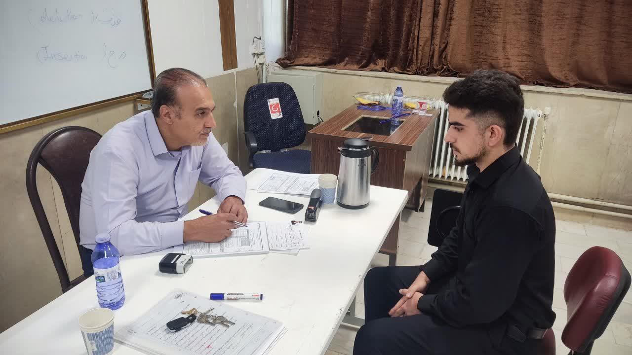 بازدید رئیس دانشکده پیراپزشکی از روند برگزاری آزمون علمی و عملی داوطلبان تکمیل ظرفیت رشته فوریت‌های پزشکی8