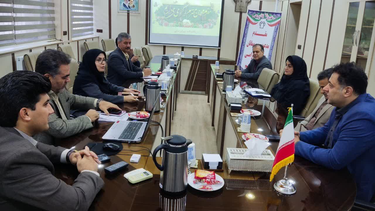 بازدید مدیران محترم دانشگاه از دانشکده پیراپزشکی2