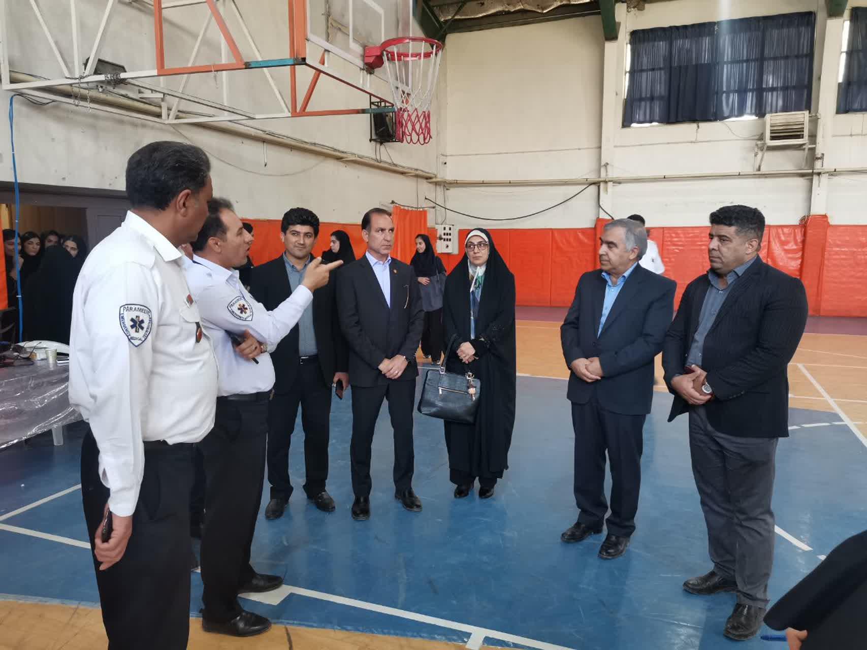 بازدید مسئولان دانشگاه