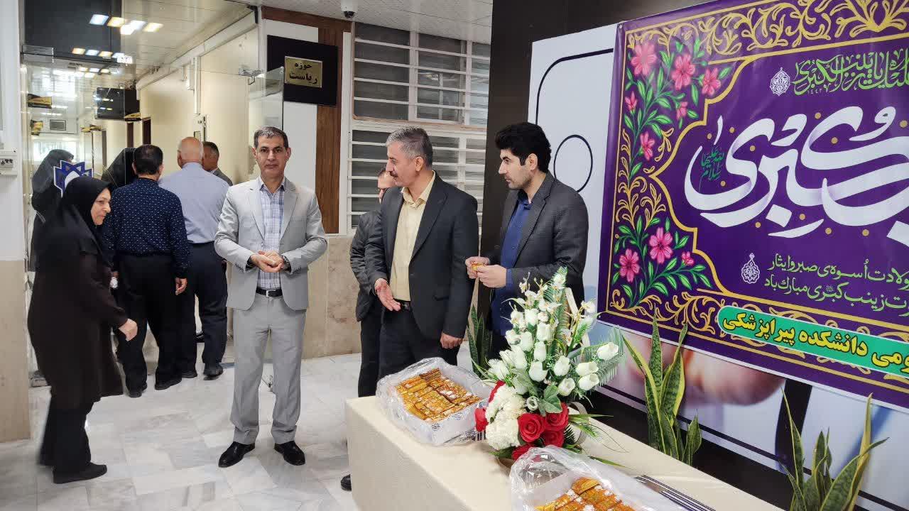 برپایی ایستگاه صلواتی به مناسبت میلاد حضرت زینب (س) 8