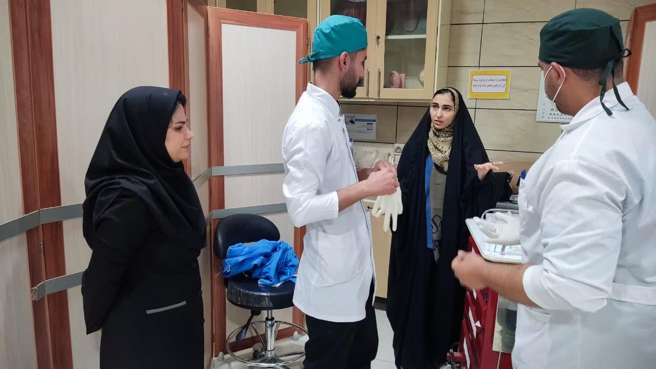 برگزاری  آزمون OSCE در دانشکده پیراپزشکی4