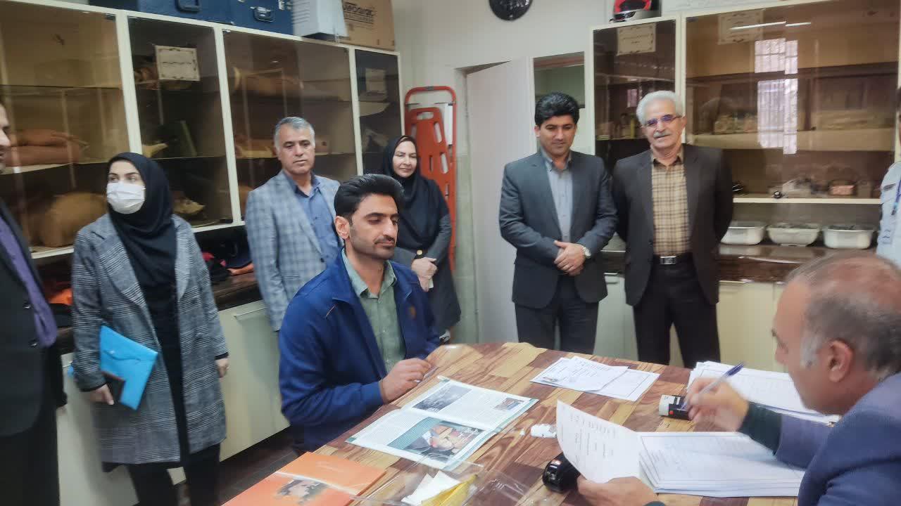 بازدید رئیس و معاون آموزشی دانشکده از فرآیند مصاحبه فوریت‌های پزشکی3