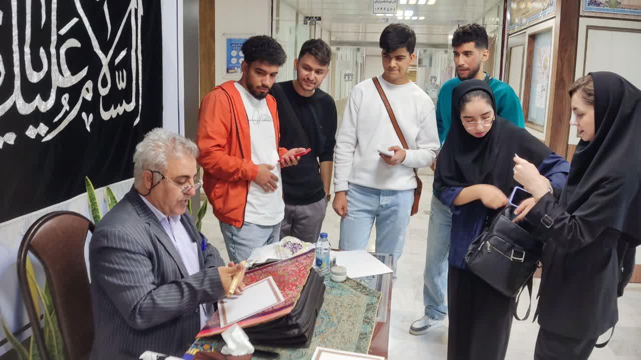 برگزاری ایستگاه خطاطی10