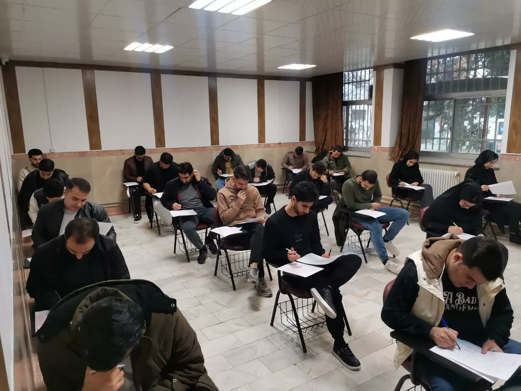 تداوم برگزاری امتحانات2