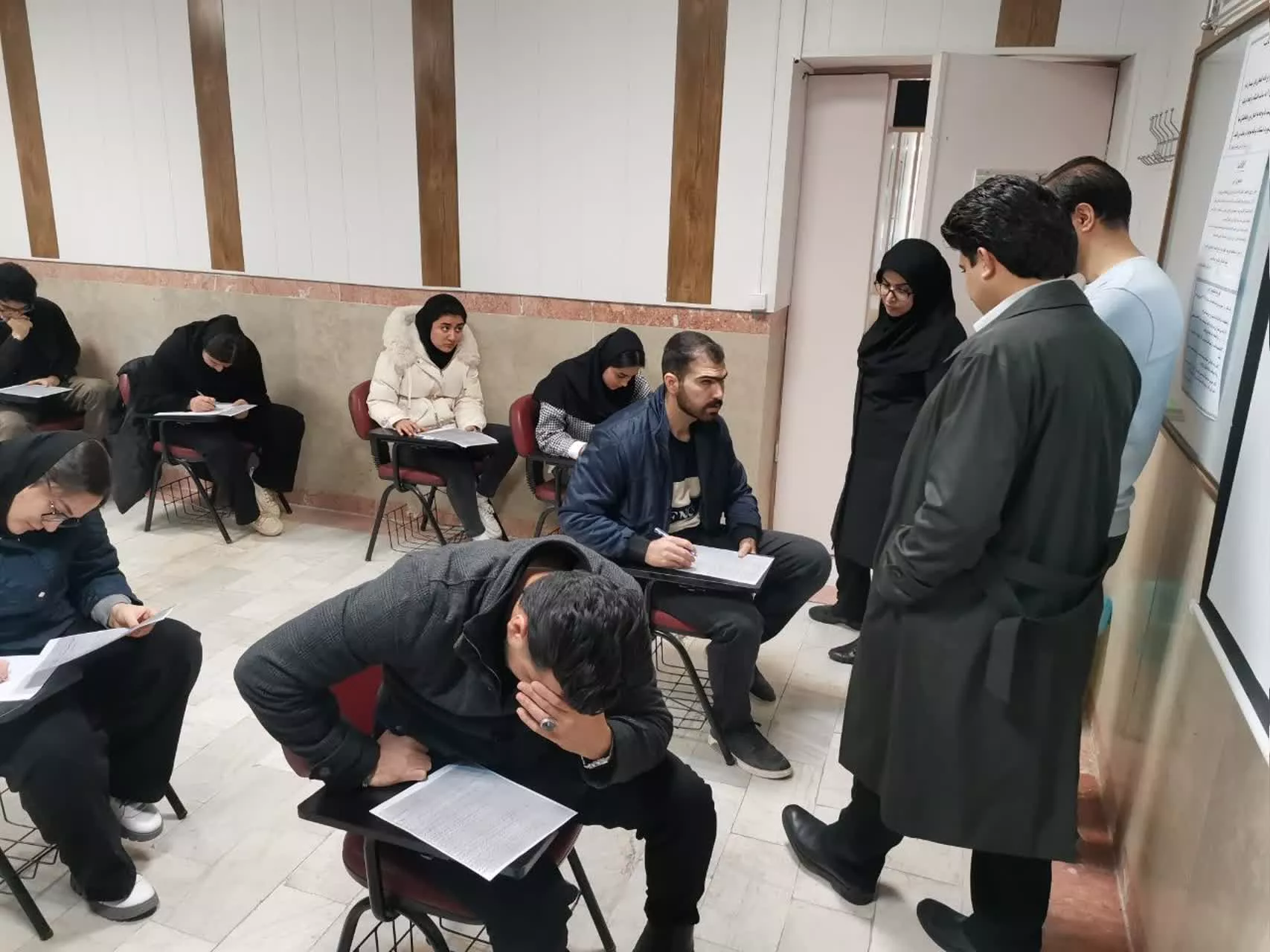 تداوم برگزاری امتحانات4