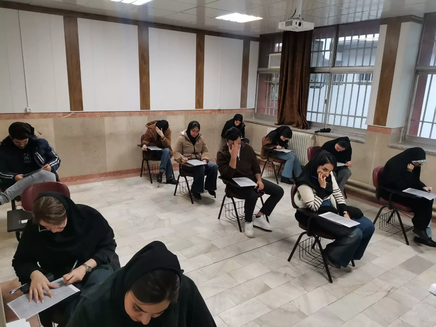 تداوم برگزاری امتحانات6