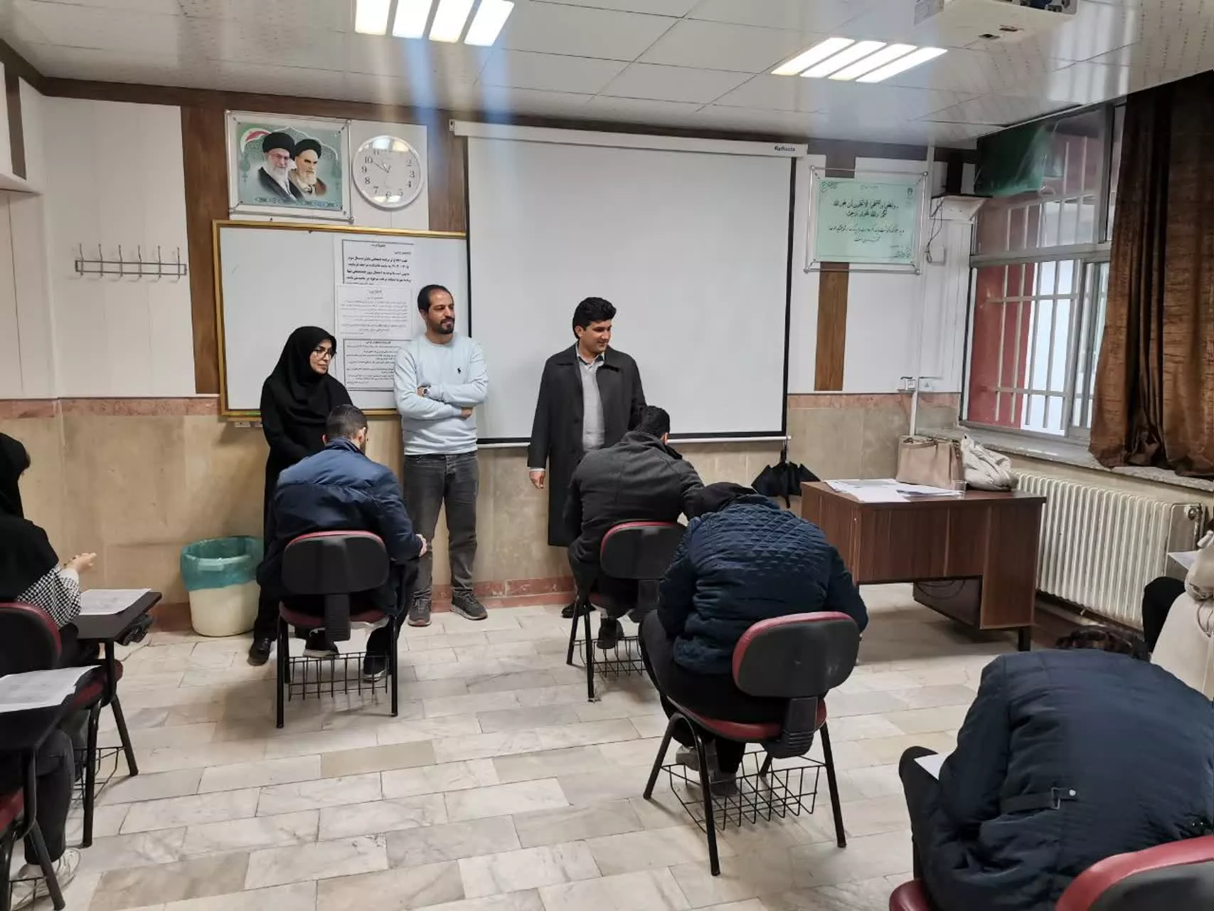 تداوم برگزاری امتحانات7