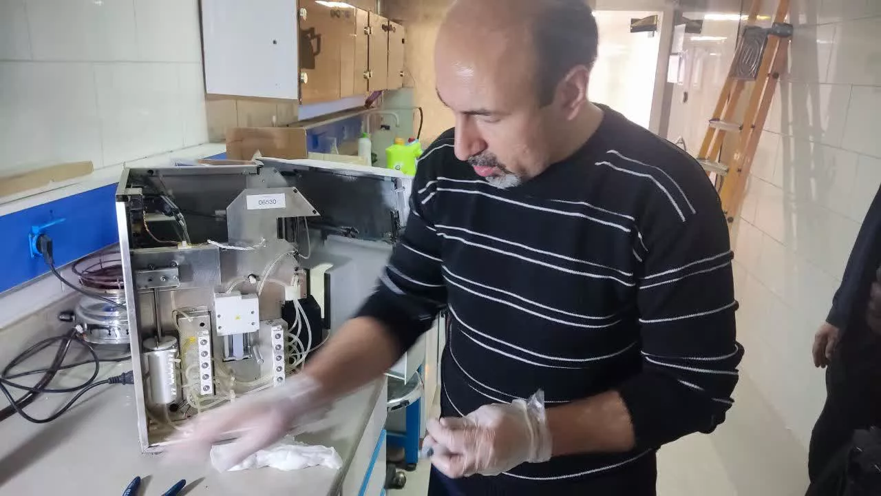 نصب و راه‌اندازی دستگاه سل‌کانتر2