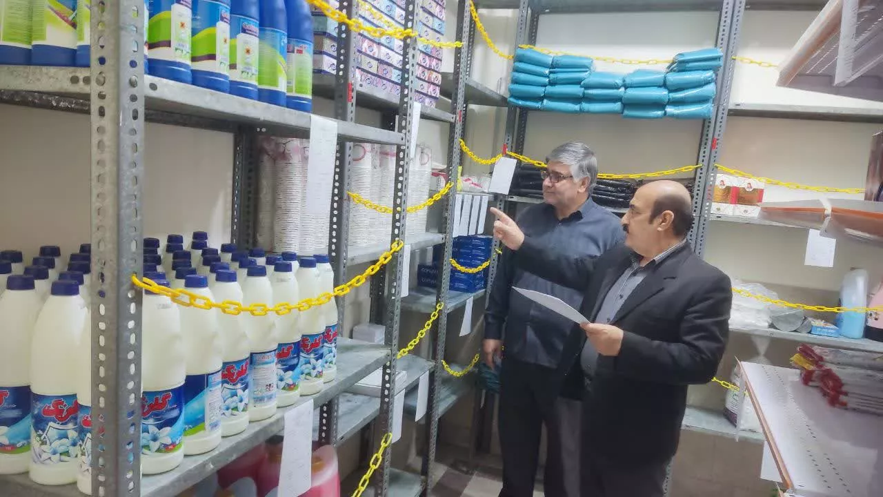 انجام انبارگردانی در دانشکده پیراپزشکی2
