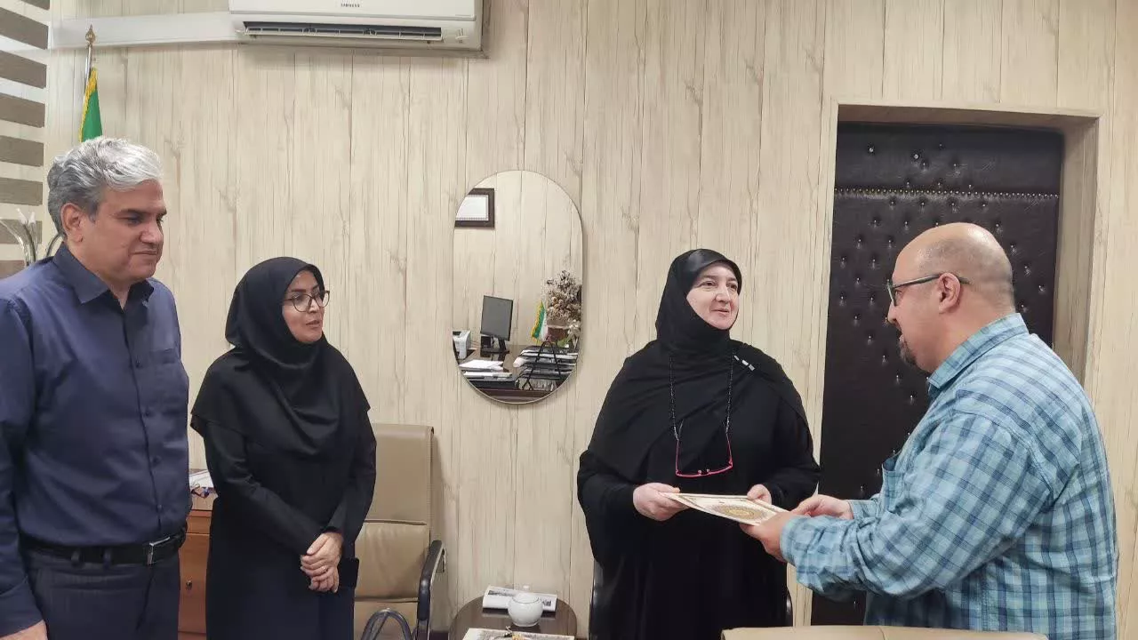 تقدیر از همکار محترم واحد IT دانشکده2