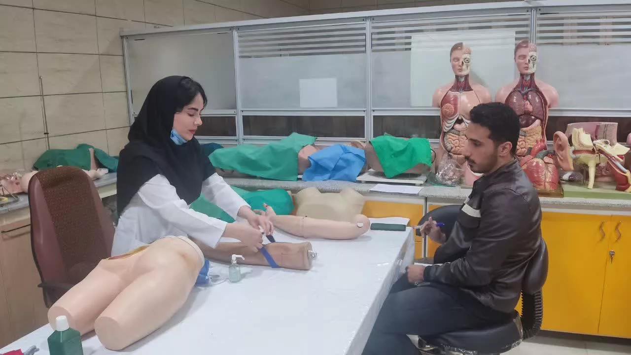 برگزاری&nbsp; آزمون OSCE در دانشکده پیراپزشکی3