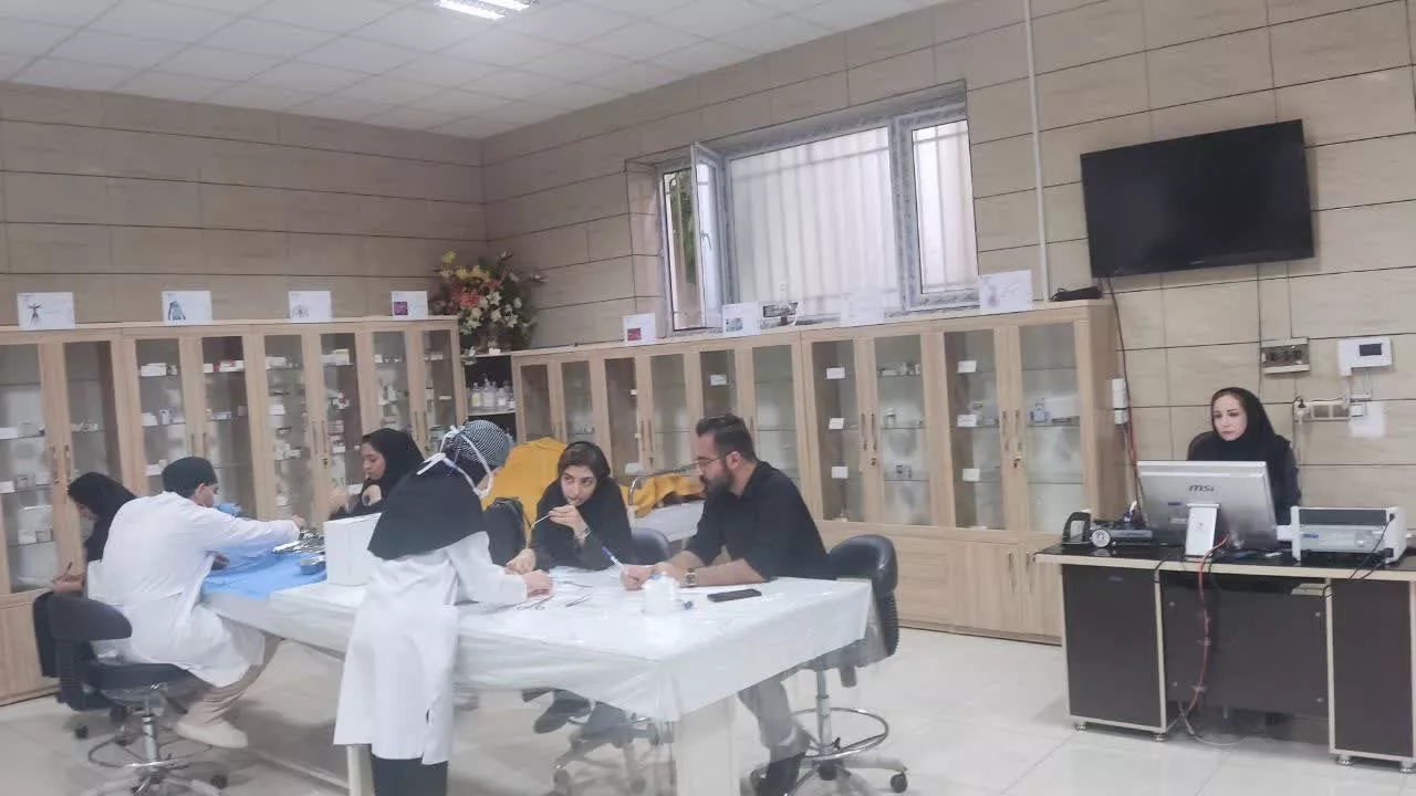 برگزاری&nbsp; آزمون OSCE در دانشکده پیراپزشکی4